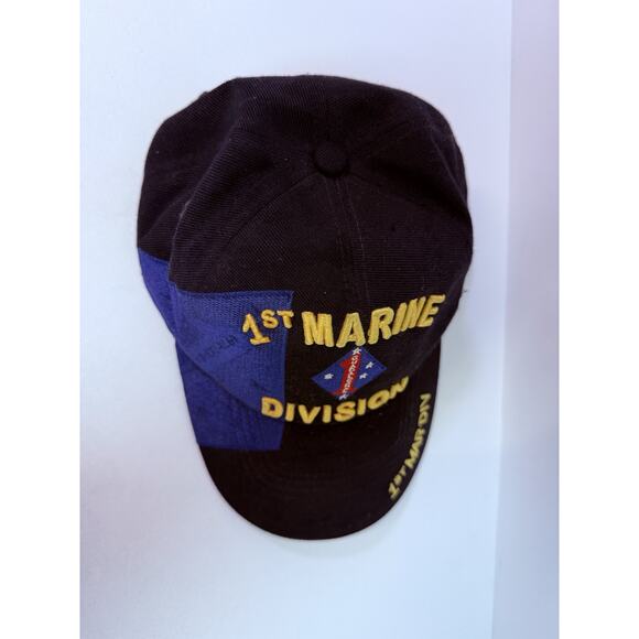 US 1st MARINE Division Div Guadalcanal The Old Breed CORPS USMC Marines CAP HAT - Picture 7 of 9